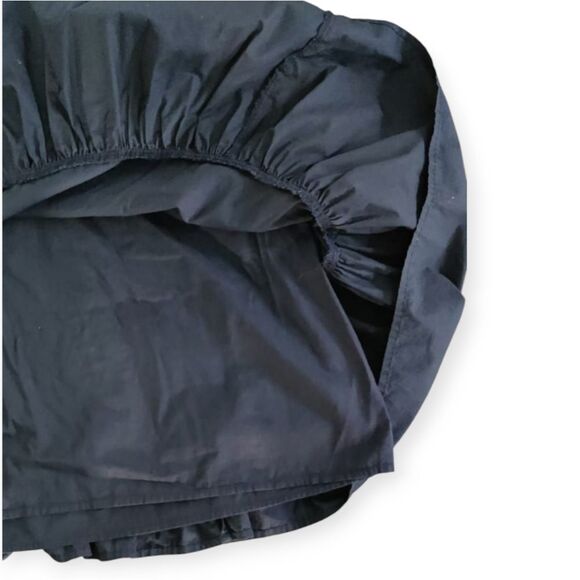 J. Crew Dark Blue Dress with Bright Red Embroidery Size S - Picture 5 of 10